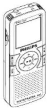 PHILIPS Voice Tracer LFH0620 - Contenu de la boite 1.1 - 1