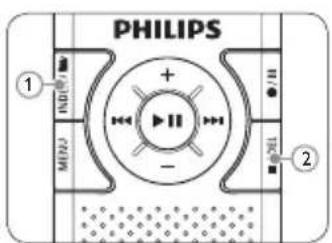 PHILIPS Voice Tracer LFH0620 - Répétition d'une série7.2.1 - 1