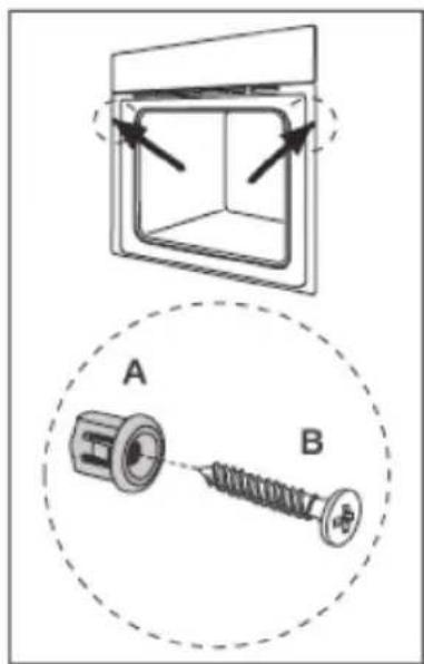 Carrefour Home CFCE65B14 - Fixation du four dans un meuble - 1
