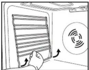 INDESIT IFV 221 IX - Pour remonter la porte : - 2
