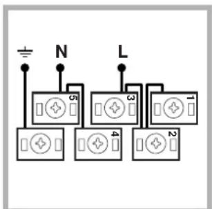 INDESIT HIN 550 (BK) - Anschluss des Netzkabels - 4