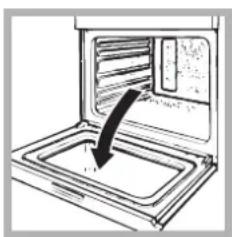 INDESIT HIN 550 (BK) - Nettoyage de la porte - 1