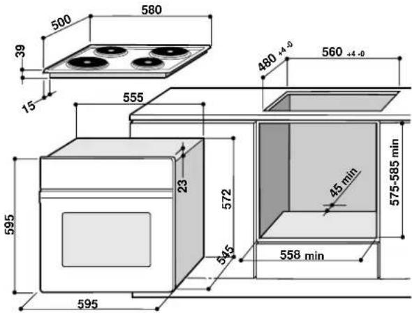 INDESIT HIN 550 (BK) - Empotramiento - 1