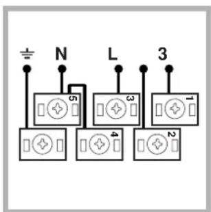 INDESIT HIN 550 (BK) - Anschluss des Netzkabels - 2