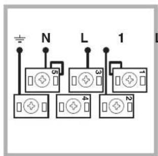 INDESIT HIM 506 EK.A (WH)2 - Monteren voedingskabel - 5