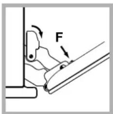 INDESIT HIM 506 EK.A (WH)2 - Cleaning the oven door - 2