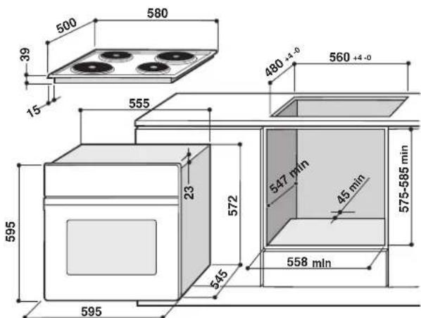 INDESIT HIM 506 EK.A (WH)2 - Encastrement - 1