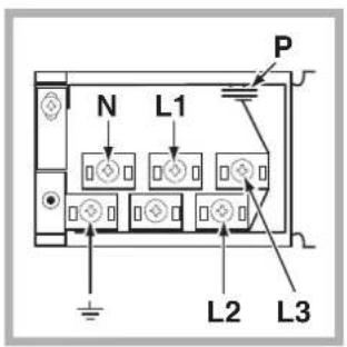 INDESIT HIM 506 EK.A (WH)2 - Fitting the power supply cable - 3