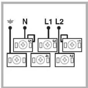 INDESIT HIM 504 K.A IX2 - Monteren voedingskabel - 5