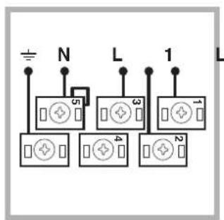 INDESIT HIM 504 K.A IX2 - Monteren voedingskabel - 2