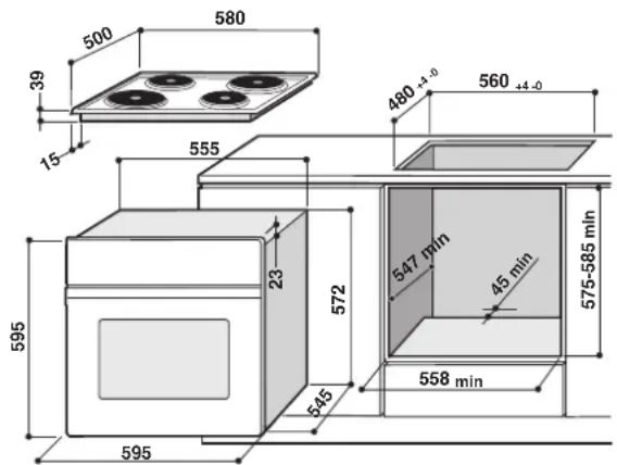INDESIT HIM 504 K.A IX2 - BcTpoeHHbIMoHTax - 1