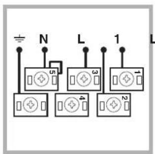 INDESIT HIM 20 K.A IX2 - Montage du cable d'alimentation - 2