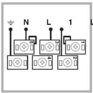 INDESIT HIM 20 K.A IX2 - Fitting the power supply cable - 5