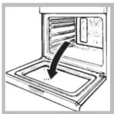 INDESIT FIMS 53 J KC.A IX - Cleaning the oven door - 1