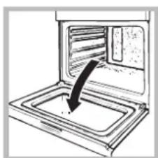 INDESIT FIM 53 K 0 (WH) S - Cleaning the oven door - 1
