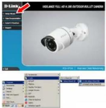 D-LINK DCS4705E - Como configurar a câmera - 1