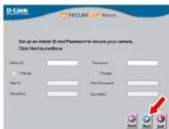 D-LINK DCS4705E - Настройка с помощью Мастера установки - 4