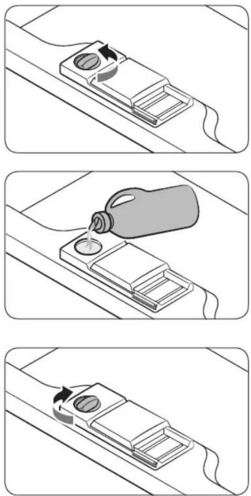 SAMSUNG DW60M6042USEG - Definição do abrilhantador - 1