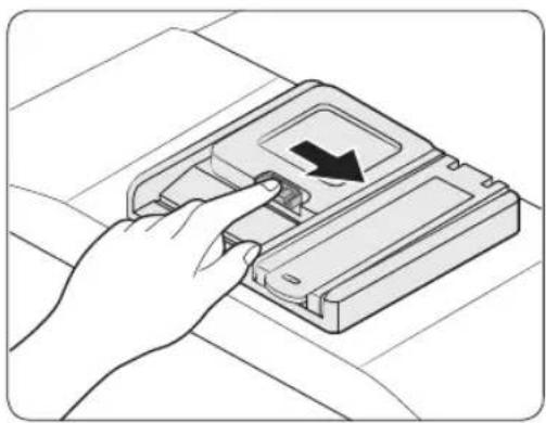 SAMSUNG DW60M6042USEG - Pesuaineen lisääminen - 1