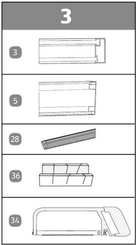 Easy Home Slim+ 48684 - Exemples de dimensions - 1