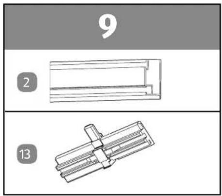 Easy Home Slim+ 48684 - Préparer le profil de marche-pied - 3