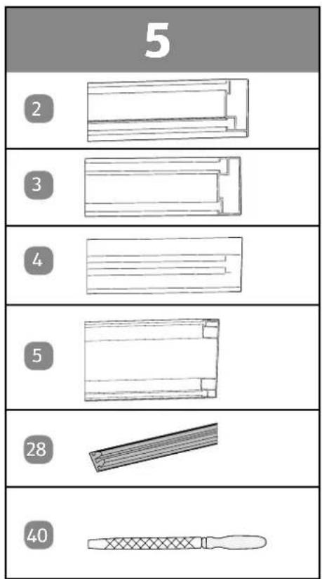 Easy Home Slim+ 48684 - Exemples de dimensions - 1