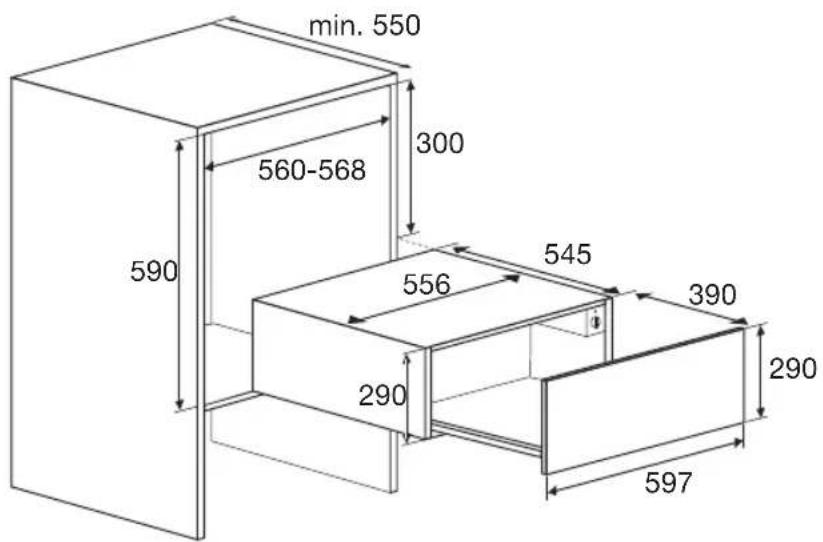 ASKO ODW8327S - Built-in - 2