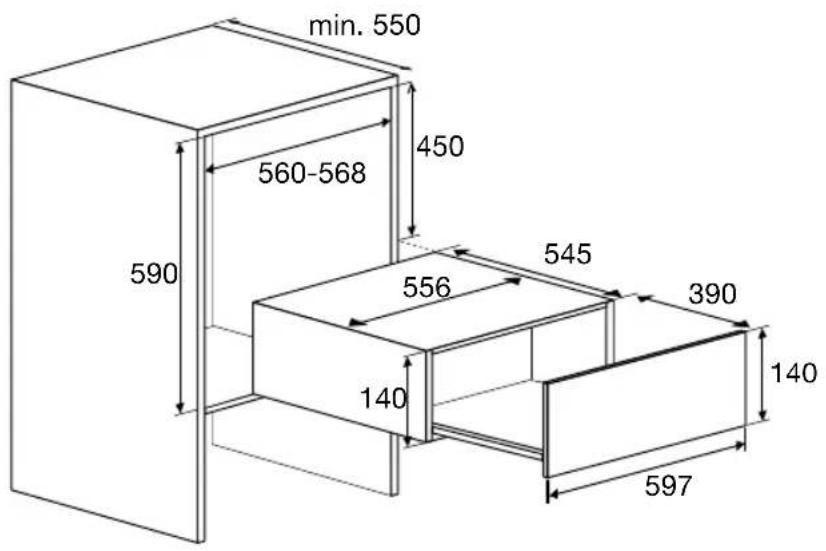 ASKO ODW8327S - Built-in - 1