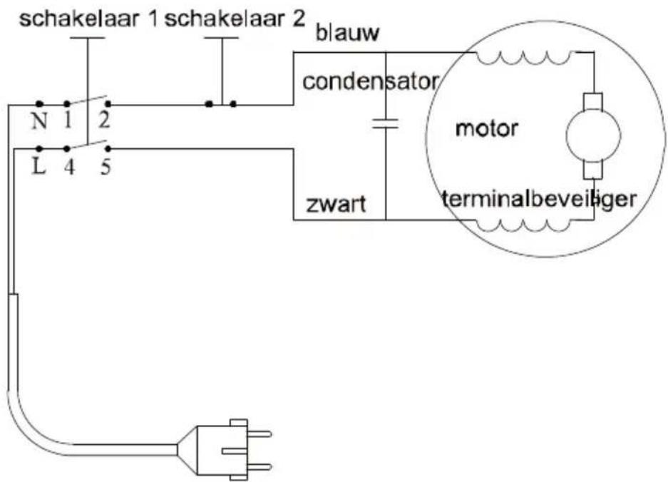 HYUNDAI HNHP2565SPA - INSTALLATIESCHEMA - 1