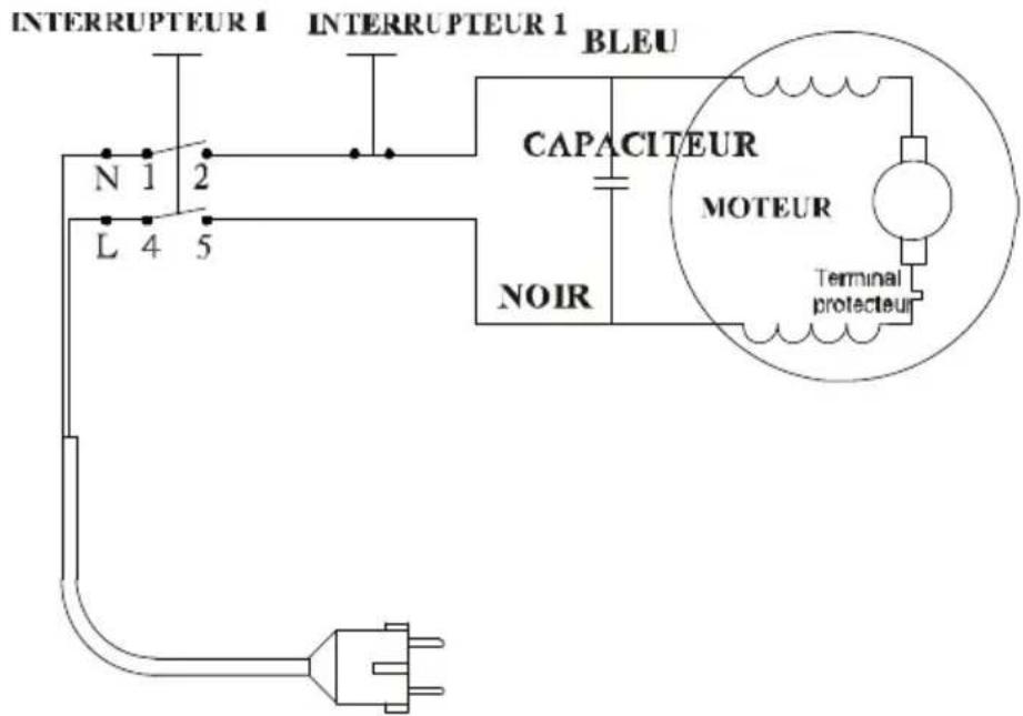 HYUNDAI HNHP2565SPA - SCHEMA ÉLECTRIQUE - 1