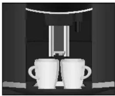 JURA D400 - Deux espressi et deux cafés - 1