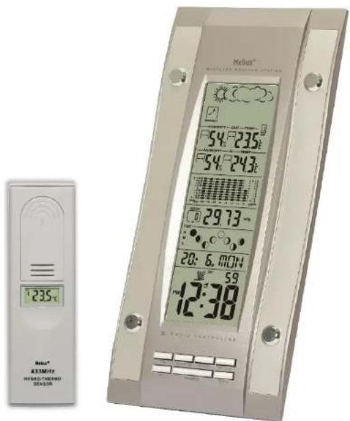 Mebus 10357 - Funkgesteuerte Wetterstation - 1
