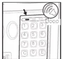 HONEYWELL 5005P - PROGRAMMING NEW USER CODE - 4