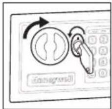 HONEYWELL 5005P - OVERRIDE ACCESS KEY - 3