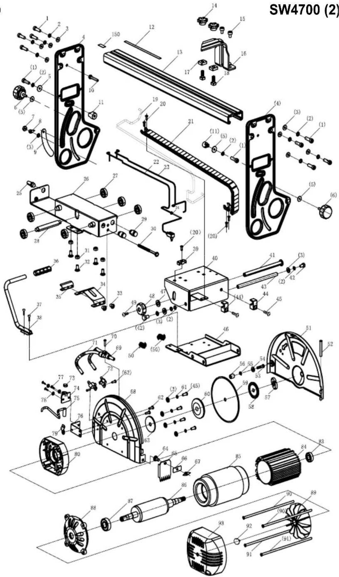 SCHEPPACH FS4700 - İthalatçı: - 1