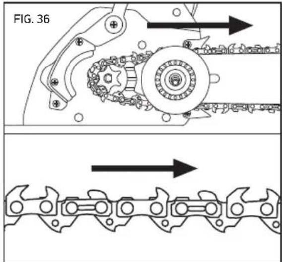 OREGON SCIENTIFIC CS1500091 - Replacing a Worn Saw Chain and Sharpening Stone - 2