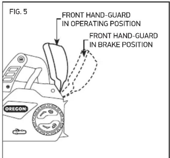 OREGON SCIENTIFIC CS1500091 - Checking the Front Hand-Guard Position - 1