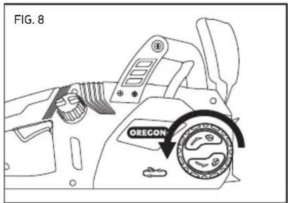 OREGON SCIENTIFIC CS1500091 - Montaje de la barra de guía y la cadena - 2