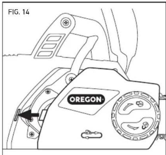 OREGON SCIENTIFIC CS1500091 - Montaje de la barra de guía y la cadena - 8