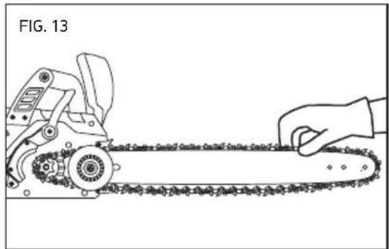 OREGON SCIENTIFIC CS1500091 - Assembling the Guide Bar and Saw Chain - 7