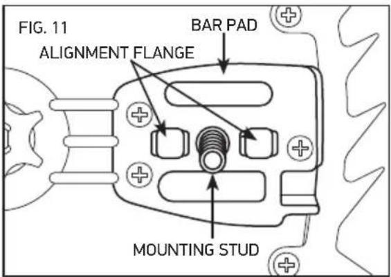 OREGON SCIENTIFIC CS1500091 - Assembling the Guide Bar and Saw Chain - 5