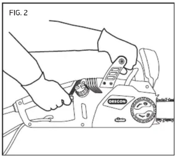 OREGON SCIENTIFIC CS1500091 - Advertencias de seguridad sobre la motosierra - 1