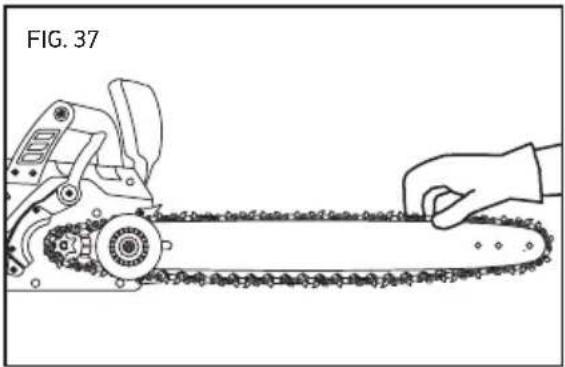 OREGON SCIENTIFIC CS1500091 - Replacing a Worn Saw Chain and Sharpening Stone - 3