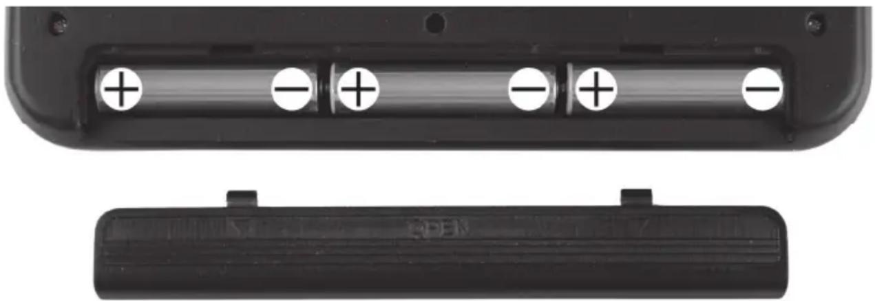 SILVERCREST SPWC 180 A1 - Insertar / cambiar pilas - 1