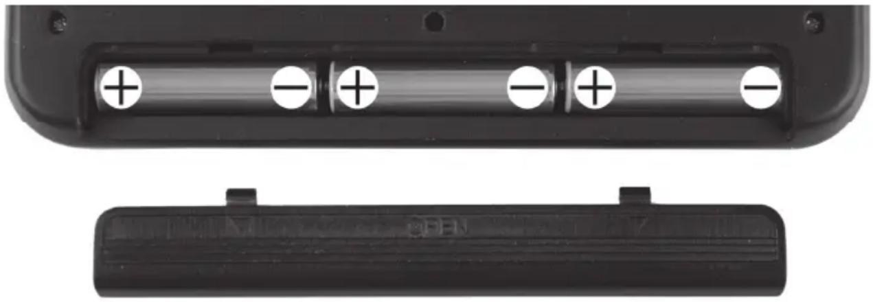 SILVERCREST SPWC 180 A1 - Colocar/substituir as pilhas - 1