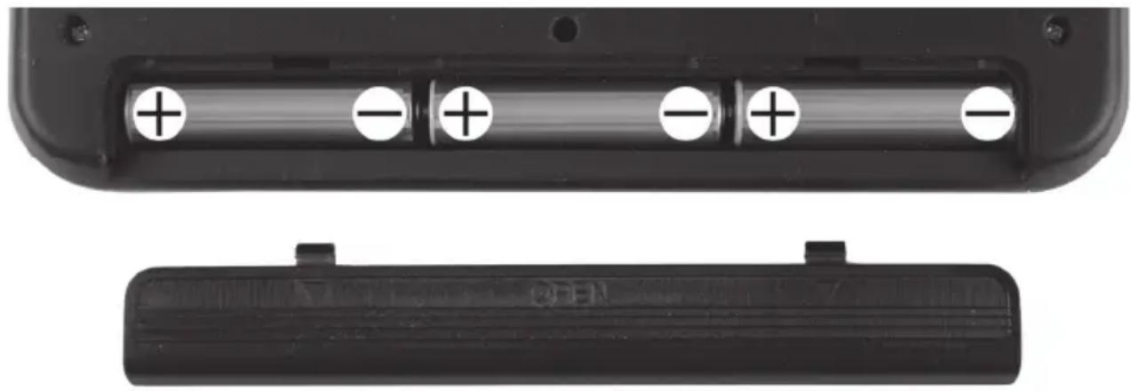 SILVERCREST SPWC 180 A1 - Batterien einlegen / wechseln - 1