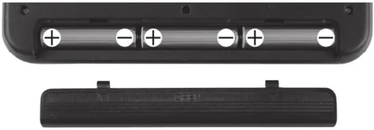 SILVERCREST SPWC 180 A1 - Batterijen plaatsen / vervangen - 1
