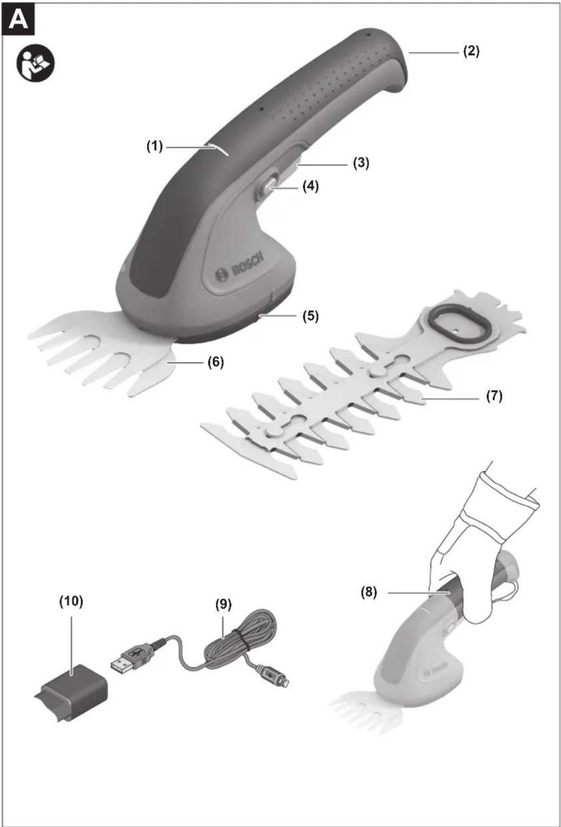 BOSCH EasyShear - Dvizgoga skeres - 1