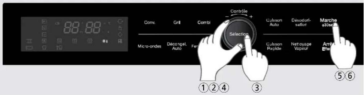 DAEWOO KOCAC2RBV - DECON GELA TION (selon le poids avec fonction micro-ondes) - 2