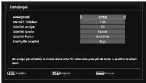CONTINENTAL EDISON 81HD905V - Medienbrowser-Einstellungen - 1